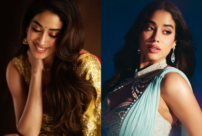 janhvi kapoor, janvhi kapoor sarees, janhvi kapoor pics