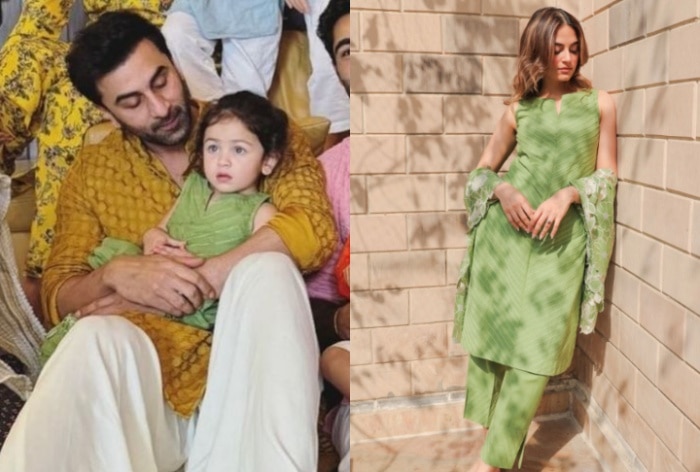 Alia Bhatt-Ranbir Kapoor’s little Raha melts our hearts in sage green kurta- CHECK PRICE