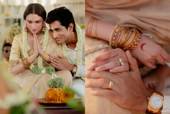 After Sonakshi Sinha, Aditi Rao Hydari ditches traditional mehendi and goes minimal with alta on wedding day