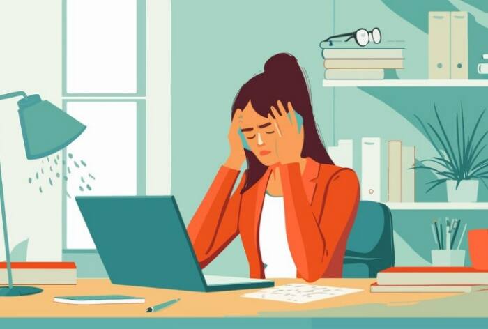 Mental health at workplace is equally important (Freepik)