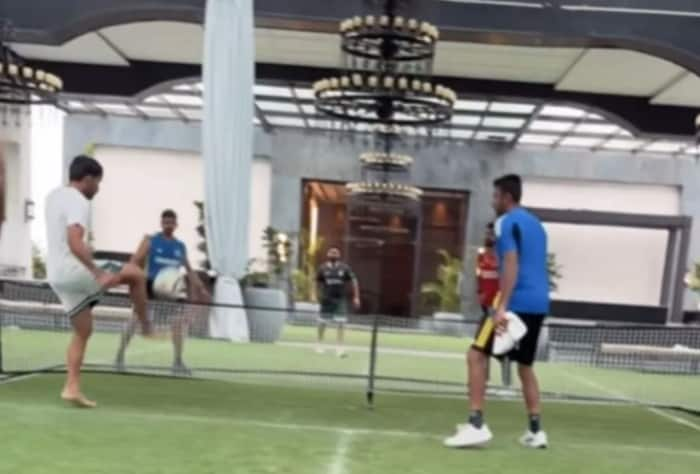 Rishabh Pant, Mohammad Siraj, Ravichandran Ashwin and Dhruv Jurel seen playing footvolley amidst rain in IND vs BAN 2024 Test, Rishabh Pant, Mohammad Siraj, Ravichandran Ashwin and Dhruv Jurel seen playing footvolley amidst rain in IND vs BAN 2024 Test News, Rishabh Pant, Mohammad Siraj, Ravichandran Ashwin and Dhruv Jurel seen playing footvolley amidst rain in IND vs BAN 2024 Test Latest News, Rishabh Pant, Mohammad Siraj, Ravichandran Ashwin and Dhruv Jurel seen playing footvolley amidst rain in IND vs BAN 2024 Test News Updates, Rishabh Pant, Mohammad Siraj, Ravichandran Ashwin and Dhruv Jurel seen playing footvolley amidst rain in IND vs BAN 2024 Test Latest Updates, Rishabh Pant, Mohammad Siraj, Ravichandran Ashwin and Dhruv Jurel seen playing footvolley amidst rain in IND vs BAN 2024 Test Current News, Rishabh Pant, Mohammad Siraj, Ravichandran Ashwin and Dhruv Jurel seen playing footvolley amidst rain in IND vs BAN 2024 Test Current News Updates, IND vs BAN 2024, India vs Bangladesh 2024, IND vs BAN 2024 Test, India vs Bangladesh 22024 Test, Cricket, Latest Cricket News, Cricket Updates, Latest Cricket Updates, Current Cricket News, Current Cricket Updates,