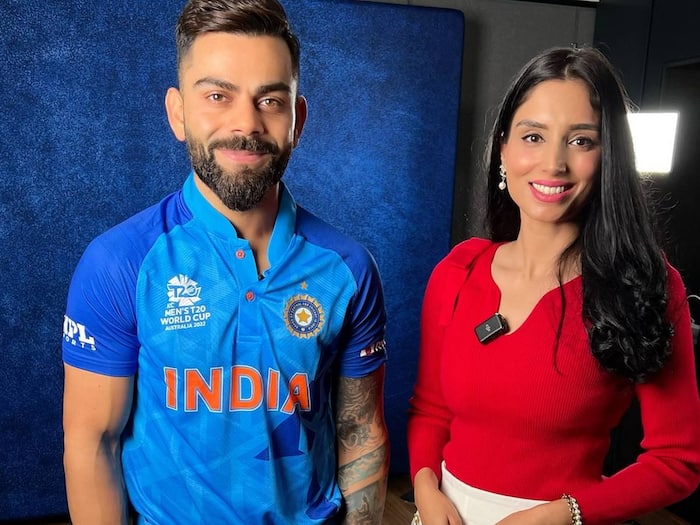 Zainab abbas AND VIRAT KOHLI