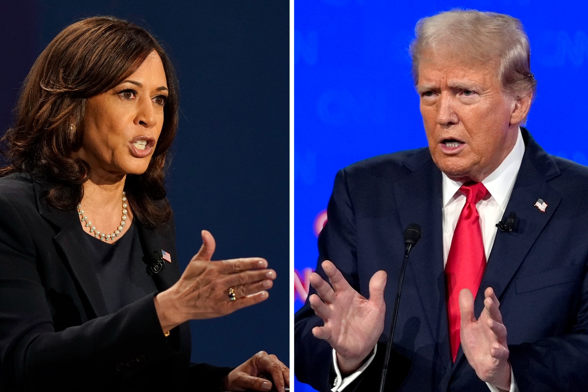 US Presidential Debate LIVE Trump and Harris go head to head; clash