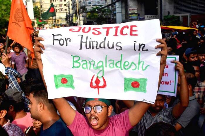 Bangladesh, Violence, Minorities, Sheikh Hasina, Dhaka, Bangladesh Chhatra Oikya Parishad, Bangladesh Hindu Buddhist Christian Oikya Parishad, Hindu, Buddhist, Christian, Awami League, Muhammad Yunus