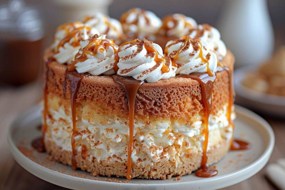 Make Perfect Caramel Cloud Cake With This Step-by-Step Guide In 6 Steps