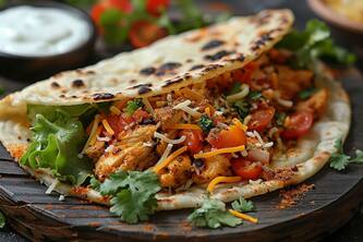 Transform Your Leftover Roti Into Tacos In 5 Steps