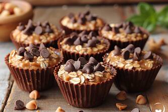 Make Tasty No-Bake Peanut Oat Cups In 5 Easy Steps Today