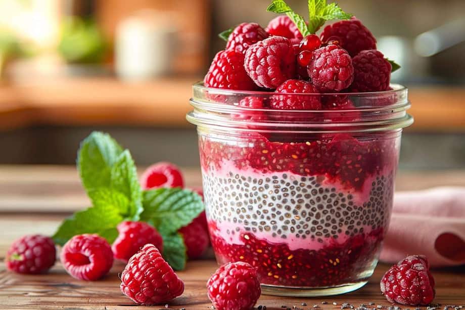 5 Easy Steps To Raspberry Chia Pudding Perfection
