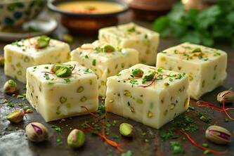 Make Rasmalai Fudge In Just 4 Steps