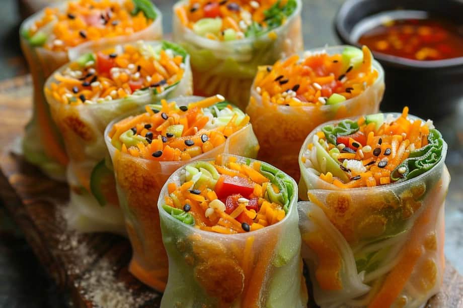 Discover The Secret To Healthy Vegetable Spring Rolls At Home
