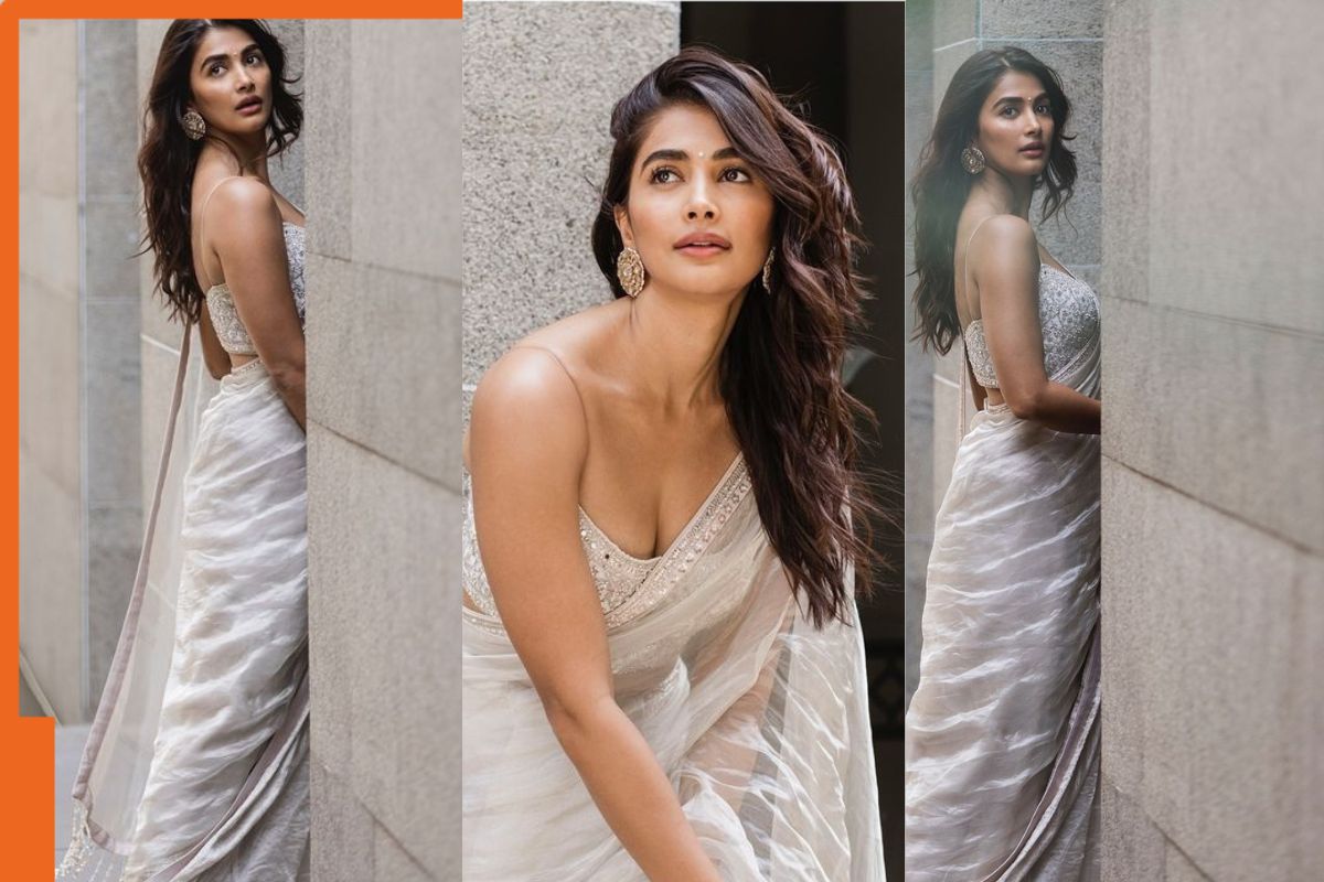 Pooja Hedge’s stunning silver tissue saree is every bridesmaid’s dream outfit, it’s worth Rs…