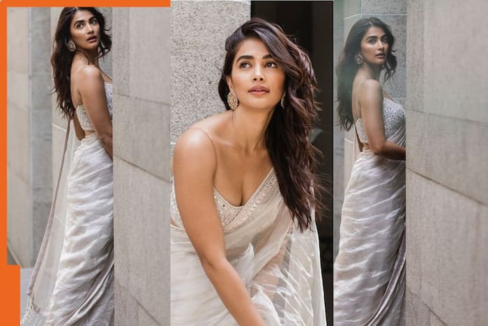 Pooja Hedge’s stunning silver tissue saree is every bridesmaid’s dream outfit, it's worth Rs...