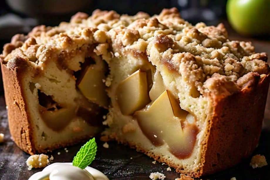 Bake A Delicious Apple Crumble Loaf In Only 8 Easy Steps