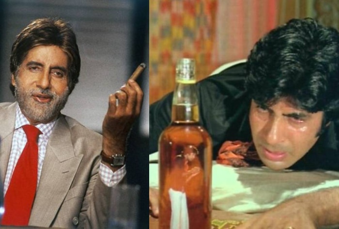 Throwback: कभी एक दिन में 200 सिगरेट पी जाते थे अमिताभ बच्चन, जमकर छलकाया  करते थे जाम