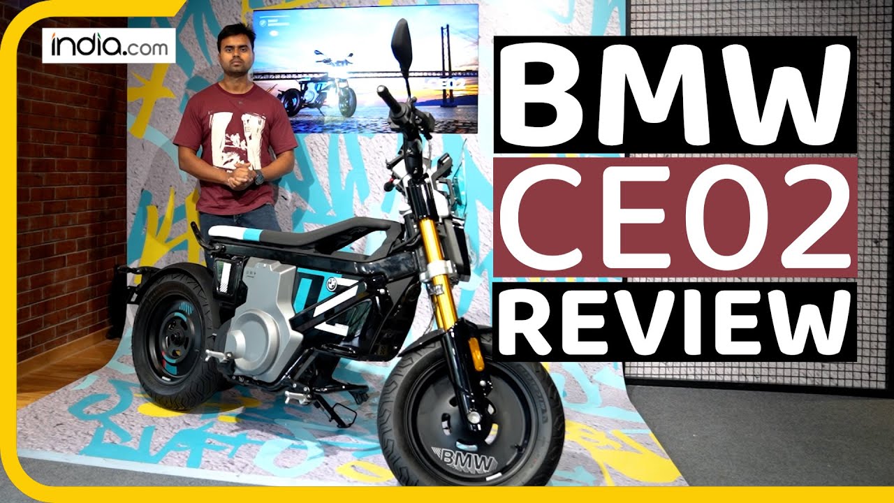 BMW CE 02 Review: Futuristic Electric Scooter with Thrilling Performance!