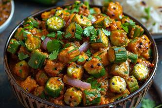 How To Make Masala Bhindi At Home: A Flavorful And Healthy Spiced Okra Recipe