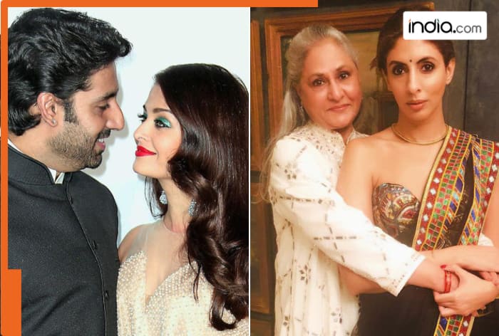 'If he misbehaves...' when Abhishek Bachchan got advice from Jaya, Shweta said THIS about Aishwarya Rai, watch viral video