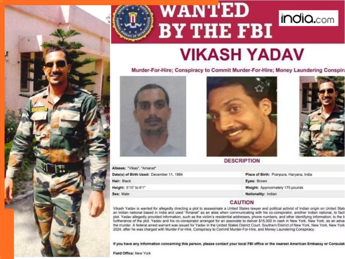 Who is Vikash Yadav? Ex-CRPF officer indicted in Pannun assassination plot trained in battlecraft, counter-intelligence