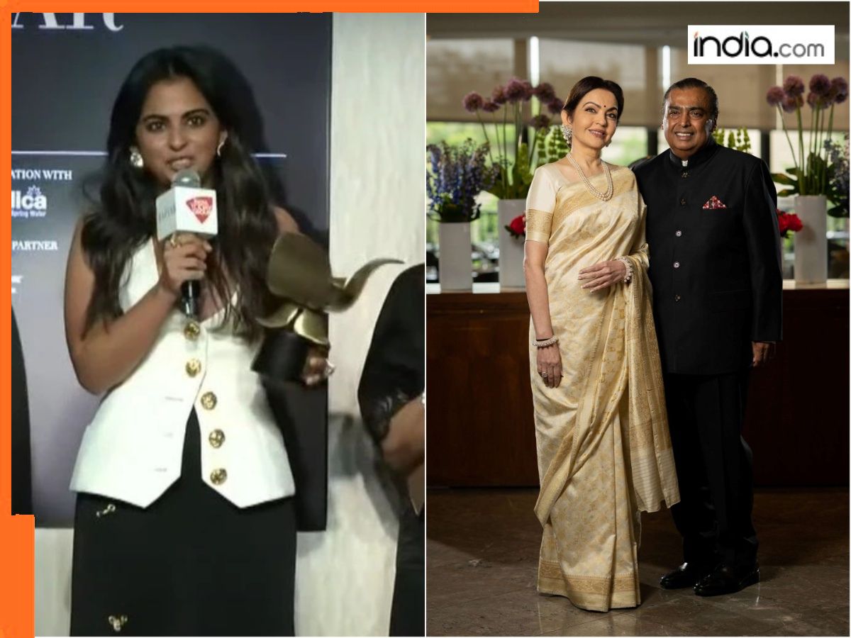 Isha Ambani named Harper’s Bazaar Icon of the Year, dedicates title to mother Nita Ambani and…, no it’s not Mukesh Ambani