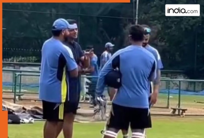 Former India Coach Rahul Dravid reunites with Virat Kohli, Rohit Sharma and Rishabh Pant ahead of first New Zealand Test in Bengaluru