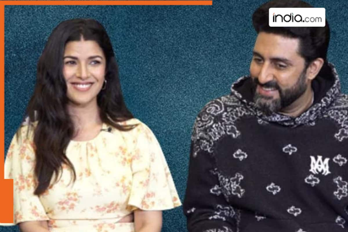 Nimrat Kaur reveals her school love in front of Abhishek Bachchan, his  reaction goes viral, watch video