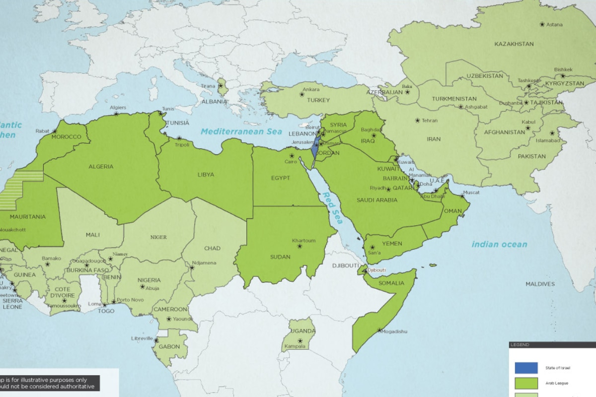 Israel publishes ‘distorted’ map of India, faces massive backlash on social media