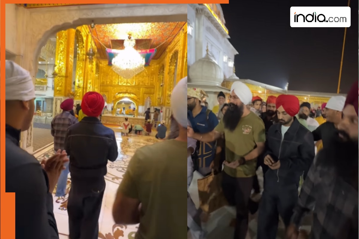 Rules are rules Diljit Dosanjh gets trolled over his Gurdwara visit