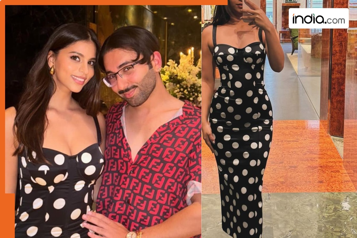 Suhana Khan repeats her designer polka dot dress for Radhika Merchant’s birthday, proving fashion should be timeless not trendy