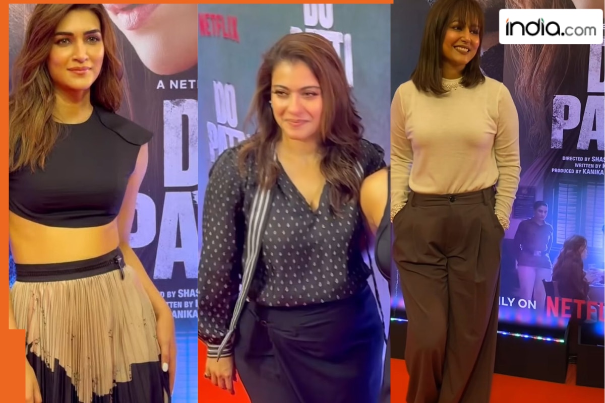 Hina Khan, Kriti Sanon, and more at Do Patti Screening