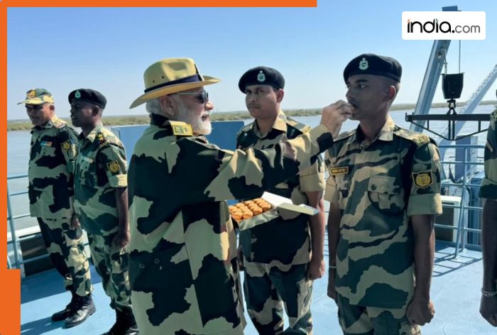 PM Modi celebrates Diwali with Army, Navy, and Air Force personnel in Kachchh, Gujarat