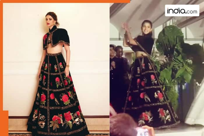 Radhika Merchant wears same lehenga that Ananya Panday wore for LFW finale