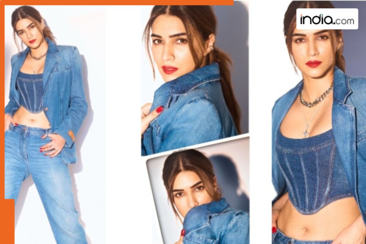 Kriti Sanon rocks a head-to-toe denim look – and it’s worth more than a Dubai vacation!