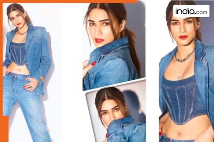 Kriti Sanon’s all-denim outfit costs more than a luxe trip to Dubai – Check price