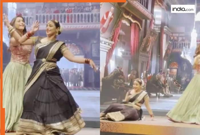 Video: 'आमी जे तोमार' पर डांस करते हुए गिरीं Vidya Balan, कमबैक देख रह जाएंगे दंग