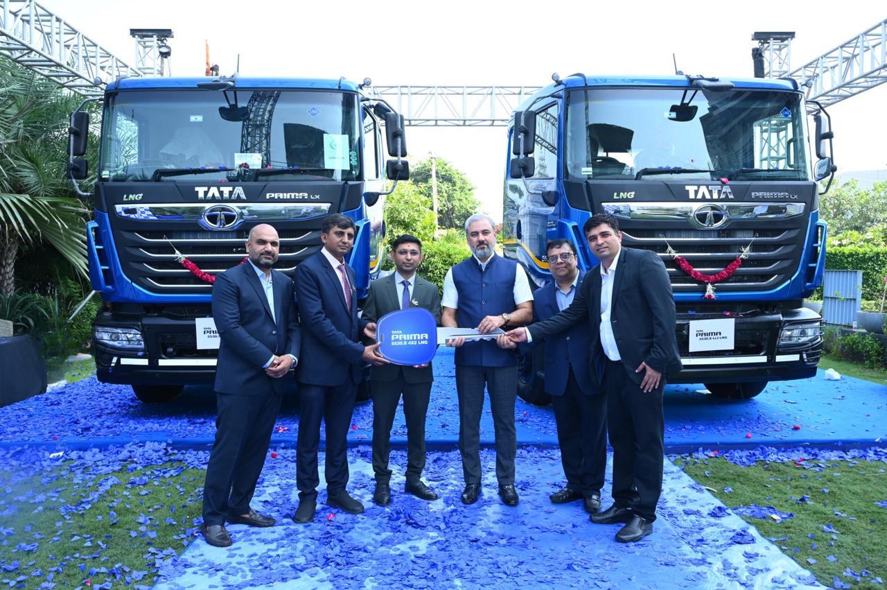 Tata Motors Launches LNG-Powered Trucks to Promote Green Mobility