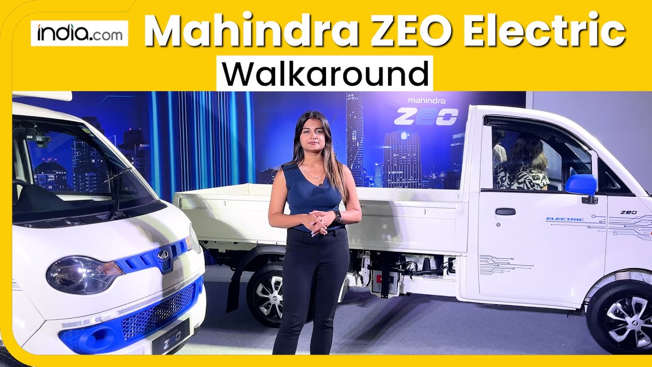 Mahindra ZEO with 160 Km range, ADAS and 765 Kg payload capacity