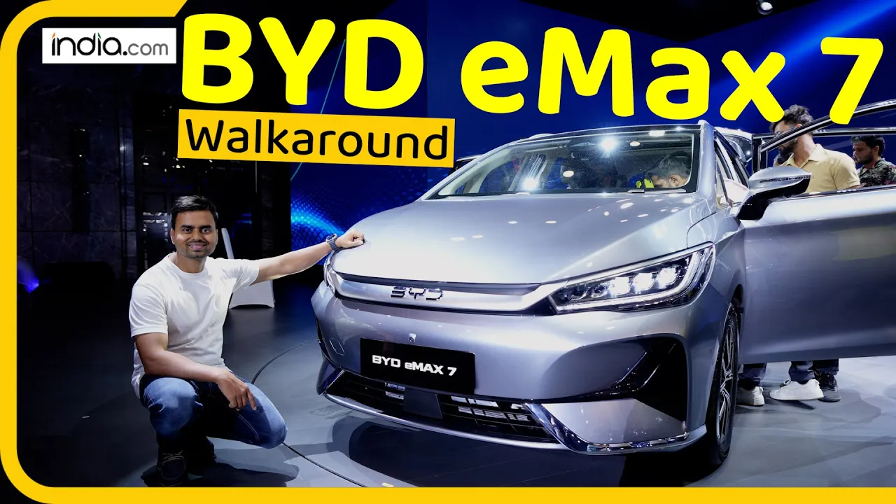 BYD eMax7 Walkaround: Unveiling the Future of Electric Vehicles!