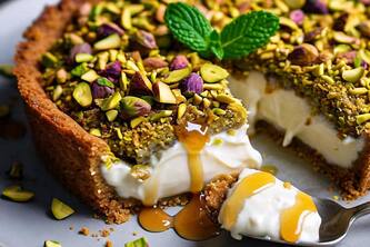 Discover The Secret To Baked Yogurt With A Pistachio Crust In 7 Steps