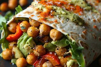 Make This Delicious Vegan Wrap At Home In Just Minutes