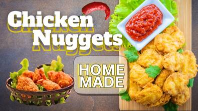 Homemade Crispy Chicken Nuggets - Healthier, Tastier, and Easy to Make! | Watch Full Recipe