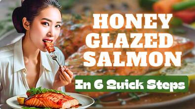 Honey-Glazed Salmon: A Delicious 6-Step Recipe You Can’t Miss! | Restaurant-Style Recipe
