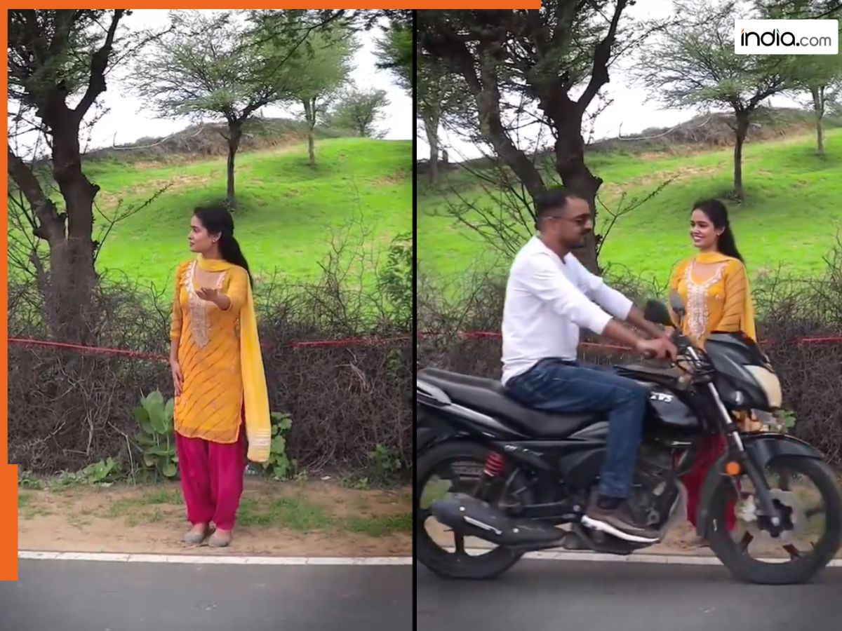 Ladka Ladki Ka Video लिफ्ट के लिए लड़की ने बाइक वाले को रोका, युवक हुआ