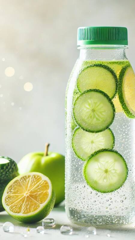 Lemon lime water detox best sale