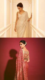Deepika Padukone-inspired ethnic outfits from 2024 that's perfect for festive season.
