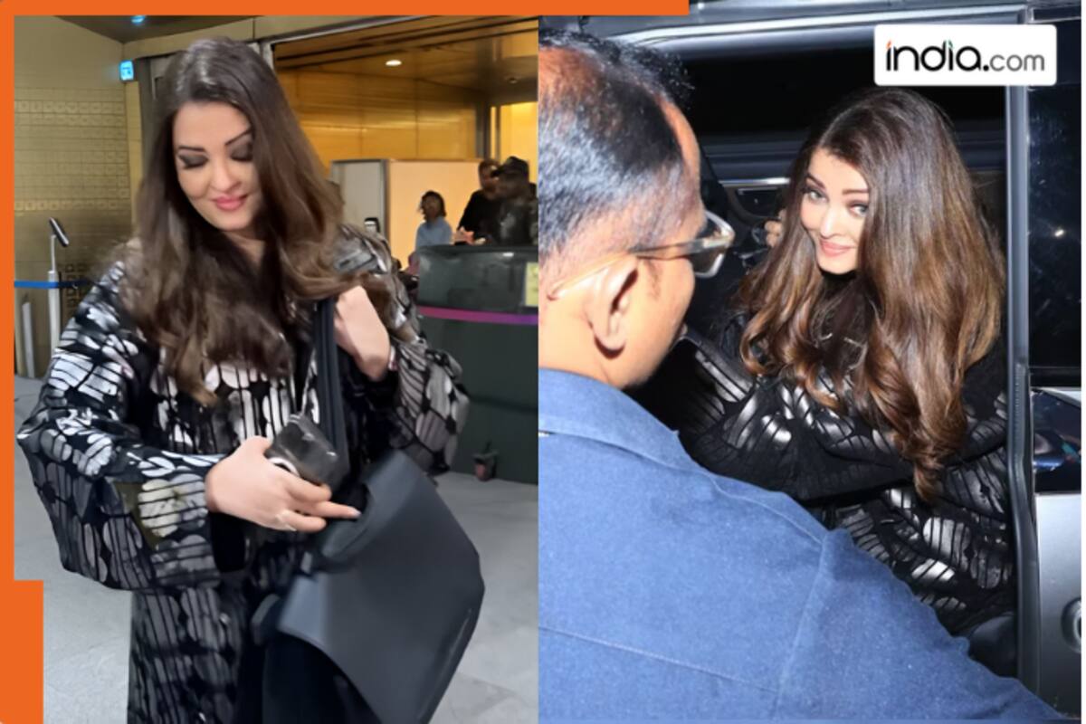 Aishwarya Rai returns alone from Dubai amid divorce rumours with Abhishek  Bachchan, she left from airport in car of...., watch viral video