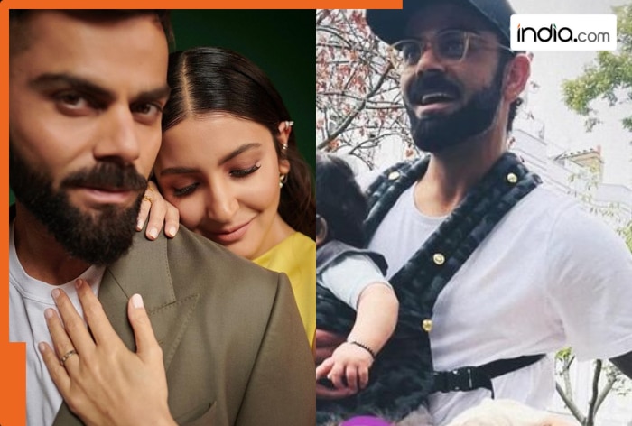 Anushka Sharma drops FIRST pic of Akaay, Vamika with Virat Kohli on his 36th birthday, netizens react to viral post