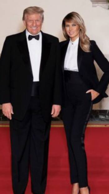 7 images of Melania Trump's then-and-now transformation