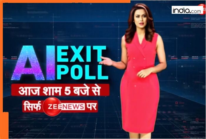 Exit Poll Results Highlights: Zee’s AI Anchor ‘Zeenia’ predicts close race in Maharashtra, Jharkhand