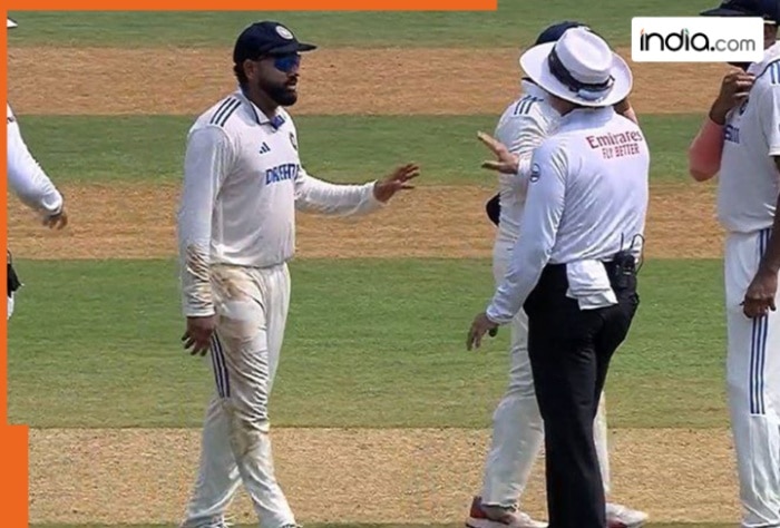 Rohit Sharma clashes with umpires over stubborn Sarfaraz Khan sledging during India vs New Zealand 3rd Test in Mumbai