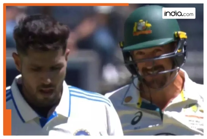 Mitchell Starc sledges Harshit Rana, gets struck on helmet in fiery response